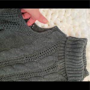 American Eagle cold shoulder sweater